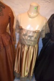 Dress Form with vintage dress