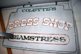 Dress Shop sign