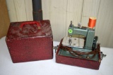 Betsy Ross model 707 electric child's sewing machine with case