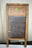 Metal wash board