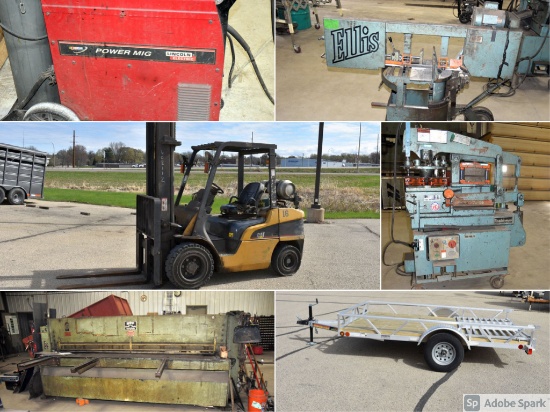 LIQUIDATION AUCTION FOR PAGE'S WELDING & TRAILERS