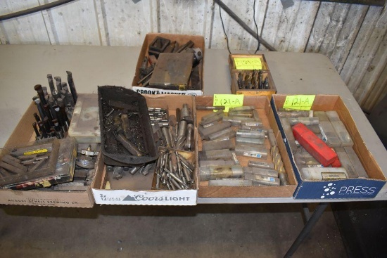 Assortment Of Milling Bits, 3 boxes