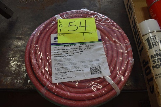 Prostar , new in package, 1/4" acetylene hose