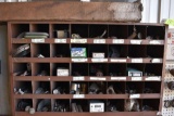 Lawson 40 Bin Organizer of Assorted Hardware and contents on top