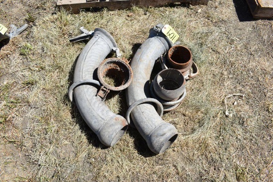Assortment of 6" Metal Manure Joints
