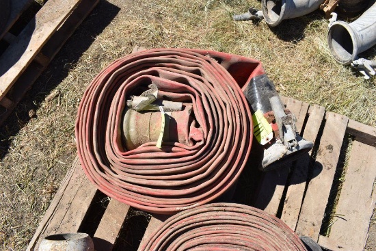 6" x 93' Manure Hose With Fittings