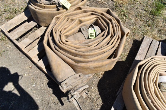 6" x 50' Manure Hose With Fittings