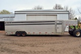 2007 Featherlite 8121 Aluminum Gooseneck Livestock Trailer, 30'x96