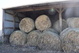 (76) Corn Stalk Round Bales, 5x6 bale, always under cover, selling 76 x $