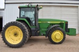 1996 John Deere 8100 MFWD Tractor, 10260 Hours, 420/80R46 Rear Duals, 320/85R34 Front Tires