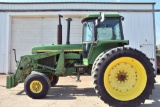 John Deere 4630 2WD Tractor With John Deere 148 Joystick Loader, 96