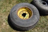 Firestone 12.5L-15 Tire on JD 8 Bolt Implement Rim