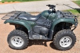 2006 Yamaha Grizzle 660 ATV, 4x4, Auto, 4514 Miles, Winch, Front & Rear Racks