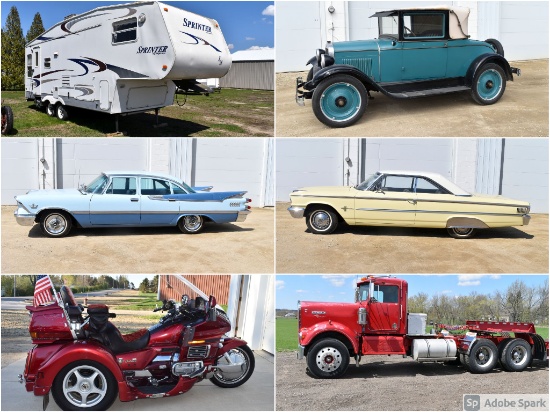 RING 1 OF ONLINE ONLY COLLECTOR CAR & SEMI AUCTION