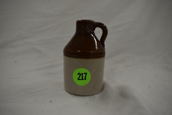 Miniature brown top jug