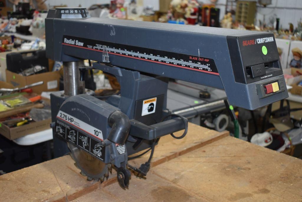 2.75hp Radial Arm Saw 