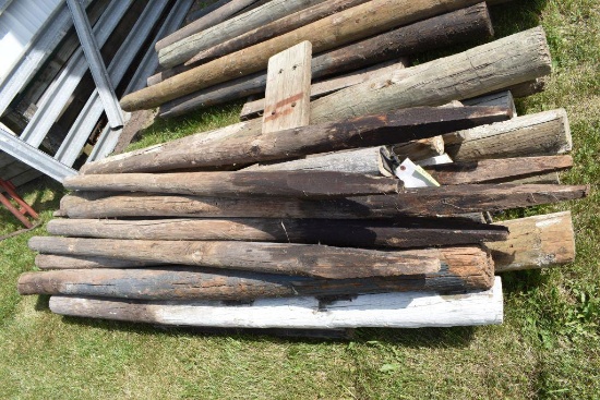 Assorted Wooden Fence Post