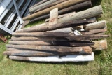 Assorted Wooden Fence Post