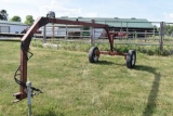 Squadron Hitch for side delivery hay rakes