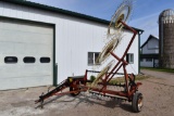 H&S Hay Machine Merger Tedder, 540PTO, 3 Wheel Wing With Hydraulic Lift