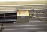 Reznor 30' Tube Heater, Natural Gas, East Side, buyer has to remove heaters from ceiling