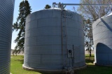 Co-op 24' Diameter Steel Grain Bin, 6 Rings, Approx. 6500 Bushel