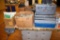 Assortment Of Tool Boxes, Metal & Plastic, Sterile Pads, Aprons, Electrical, & more