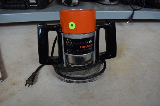 Black & Decker 1hp Router