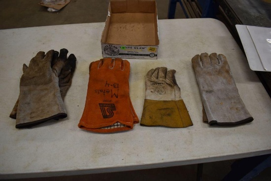 Assortment Of Welding Gloves