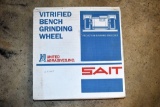 Sait, NIB, Type 1 Bench Grinder Wheel, 12x2x1 1/2
