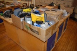 5 Boxes Of Electrical Supplies, Breakers, Ligtbulbs, Junction Boxes, and more