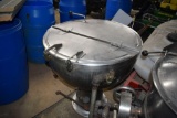 Groen Stainless Steel Round Steam Boiler, 34