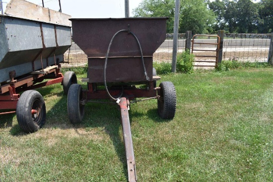 Cobey Flair Box 10', 100 Bushel With Hoist and Running Gear