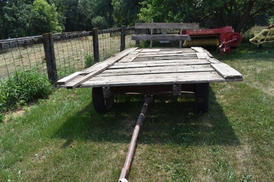 8'x16' Flatbed Wagon With Running Gear