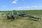 John Deere 1610 Chisel Plow, 17 Shank, 16.5', Walking Tandems