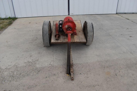 Wind Power Model 6PT2 PTO Generator On Trailer, Volts 115/230 Single Phase