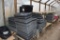 Large assortment of planter trays and plug trays , located in Building 94