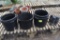 Used plastic tree pots , located in GH 9