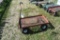 Four Wheeled Orange Garden Cart 20