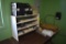 4 Tier Desktop Shelf And Assortment of Unassembled Cardboard Trays , located in retail