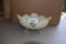 Louis XV Custard Glass Footed Bowl