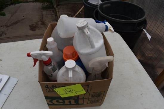 box of cleaning supplies, located in Building 94