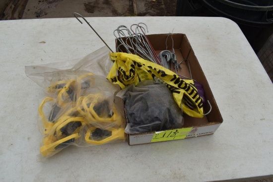 irrigation parts and plant hangers, located in Building 94