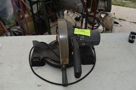Master Mechanic 10" compound miter saw , located in Building 94