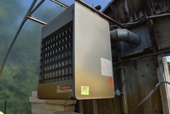 Modine high efficiency 2 Model PVT250AE0130 250,000 input btu , located in GH 197
