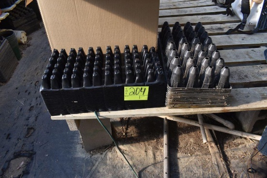 6 pack plant trays and plug trays, located in GH 197