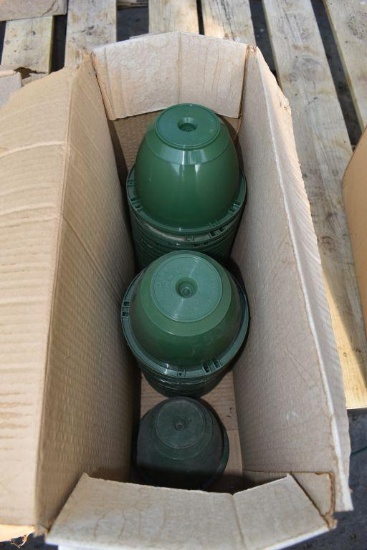 Unused 6" planter pots , located in GH 197