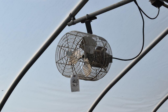 12" hanging fan , located in GH 197