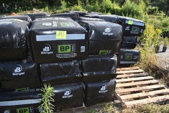Pallet of peat moss, approx. 15 bags