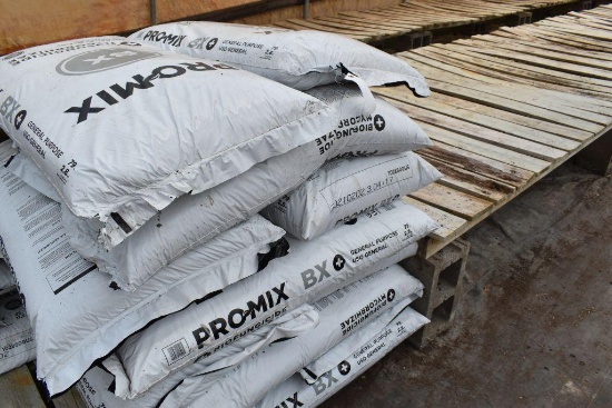 16 bags of Pro Mix general purpose potting soil 2.8 cubic feet per bag, located in GH 52
